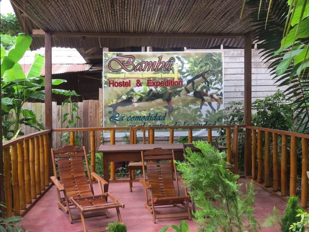 Tambopata Hostel Bambu Пуэрто-Мальдонадо Экстерьер фото